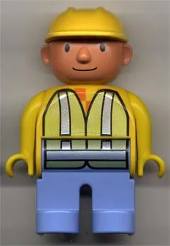 Figurine Duplo, Bob le bricoleur (homme) avec veste de chantier (4172384)