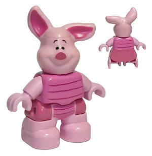 Duplo Figur Winnie Puuh, Ferkel, Lego Ville (4609224 / 6023305)