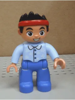 Duplo Figure Lego Ville, Never Land Pirates, Lost Boy (6069979)