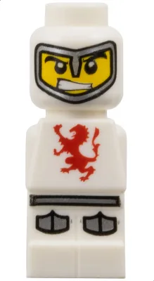 Microfigurine Chevalier Dragon de Lave Blanc (4556005)