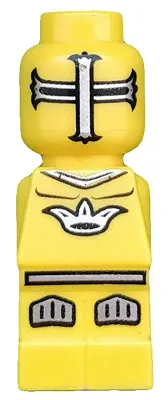 Microfigurine Chevalier Dragon de Lave Jaune (4556007)