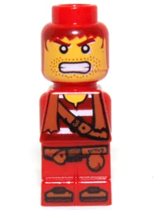 Microfigurine Pirate Planche Pirate Rouge (4585531)