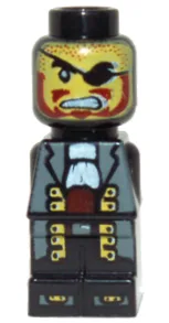 Microfigurine Pirate Plank Capitaine Pirate (4585582)