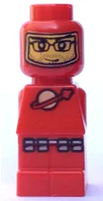 Microfiguur Meteoorinslag Astronaut Rood (4594199)