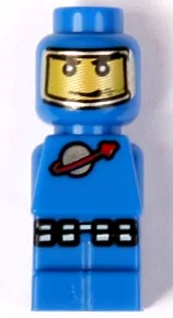 Microfiguur Meteoorinslag Astronaut Blauw (4594198)