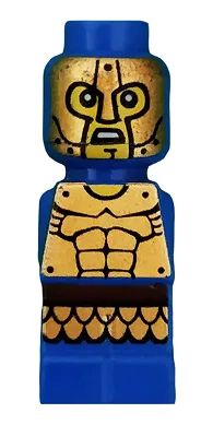 Microfigurine Mini Taurus Gladiator Bleu