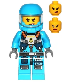 Soldatin 5 der Alien Defense Unit, weiblich