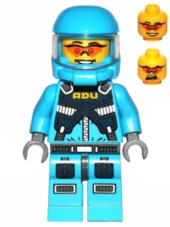 Alien Defense Unit Soldat 1 - Dunkelblaue Hüften