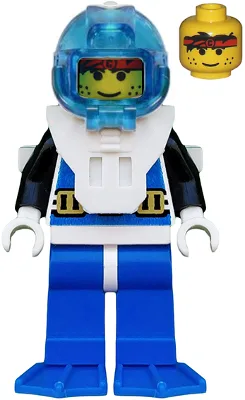 Aquanaut 1 mit blauen Flossen