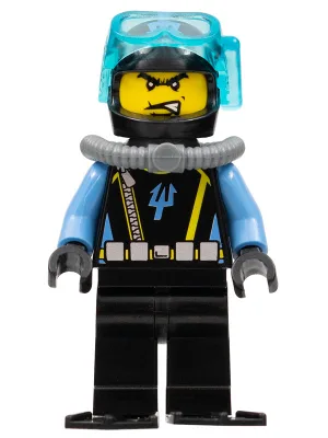 Aquaraider Diver 2 mit schwarzen Flossen