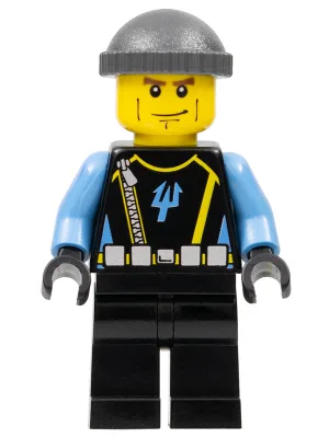 Aquaraider Diver 4 – Dunkelblaugraue Strickmütze