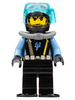 Aquaraider Diver 8 avec palmes noires