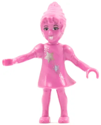 Belville Fairy (Millimy) - Dunkelrosa mit Sternenmuster (4119535)