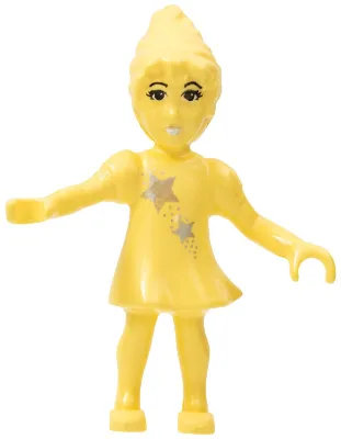 Belville Fairy (Millimy) - Lichtgeel met sterrenpatroon (4119533)