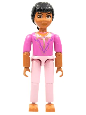 Belville Femme - Haut Princesse Paprika rose foncé avec empiècement en dentelle (4183726)