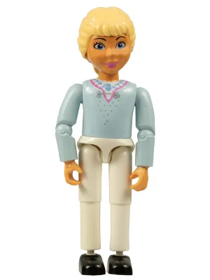 Belville Dames - Prinses Elena, Lichtblauwe Top (4177078)