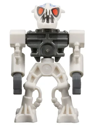 Bionicle Mini - Barraki Pridak (Perlgrauer Torso)
