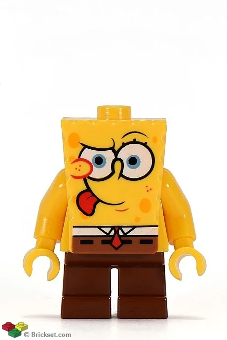 SpongeBob - Intent Look, Tongue Out