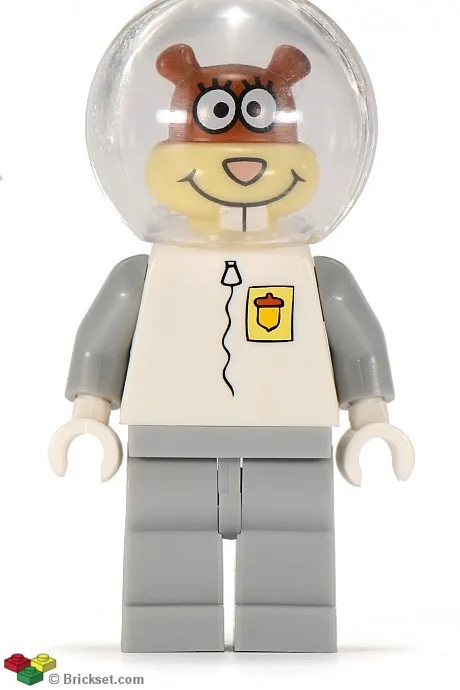 Sandy Cheeks - Light Bluish Gray Legs