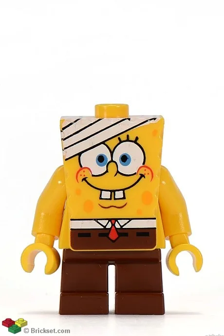 SpongeBob - Verband om zijn hoofd