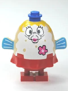 Mme Puff - Fleur rose
