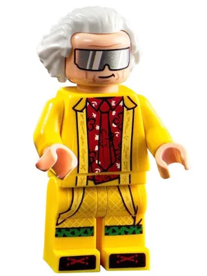 Doc Brown - Long Hair, Yellow Coat