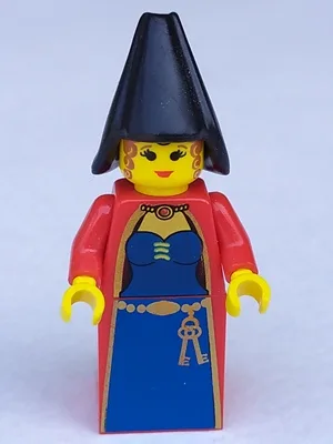 Knights Kingdom I - Königin Leonora (Mädchen mit schwarzem Kegelhut)