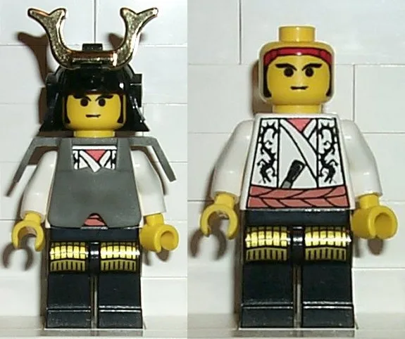 Ninja - Shogun, Weiß mit Rüstung