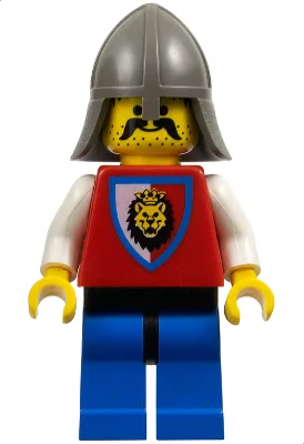 Royal Knights - Knight 3, Dunkelgrauer Nackenschutz
