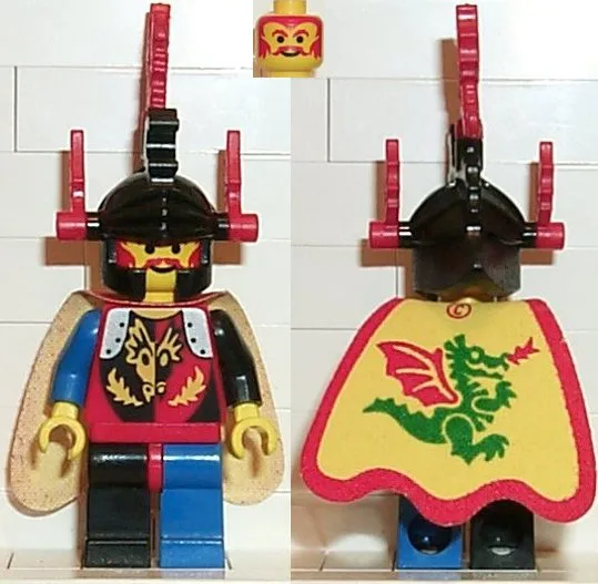 Dragon Knights - Dragon Master, Red Plumes, Dragon Cape