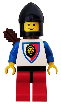 Chevaliers royaux - Chevalier 1, mentonnière noire, avec carquois