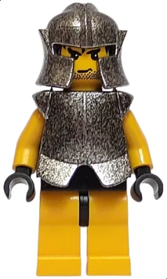 Knights Kingdom II - Schurkenritter 2 (Gelbe Beine, gesprenkelter Brustpanzer, gesprenkelter Wangenschutzhelm)