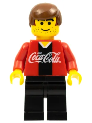 Fußballspieler Coca-Cola Stürmer 1