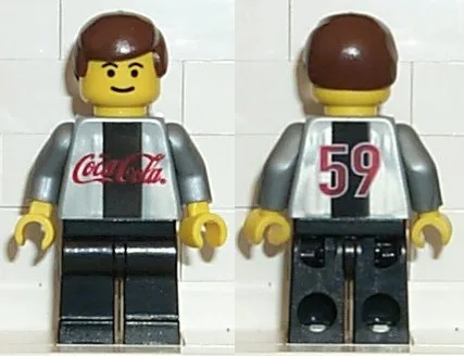 Joueur de football Coca-Cola Secret Player B - Argent