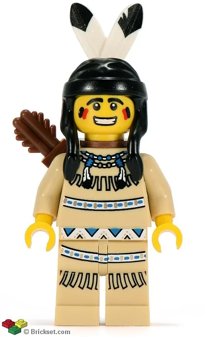 Stammesjäger, Serie 1 (Nur Minifigur, ohne Ständer und Zubehör)