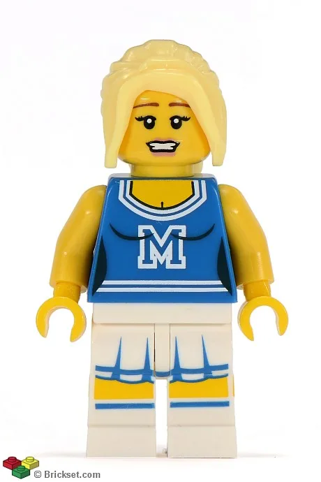 Cheerleader, Serie 1 (Minifiguur zonder standaard en accessoires)