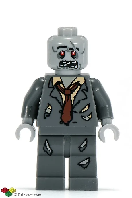 Zombie, Serie 1 (Nur Minifigur, ohne Ständer und Zubehör)