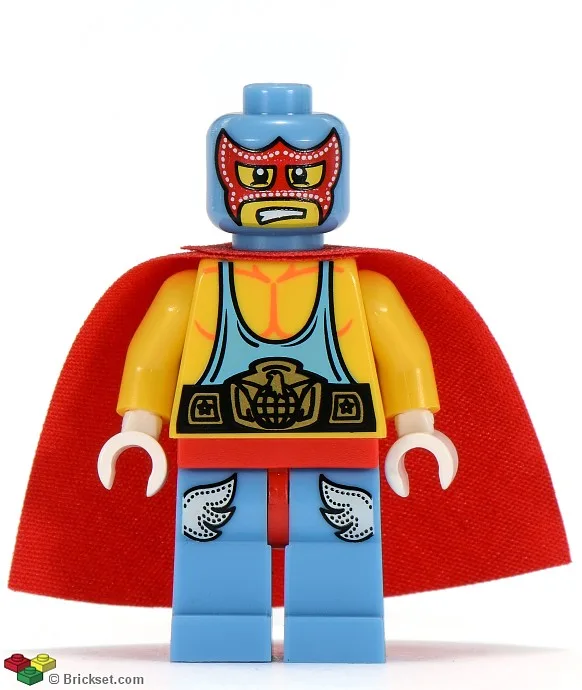 Super Wrestler, Serie 1 (Nur Minifigur, ohne Ständer und Zubehör)