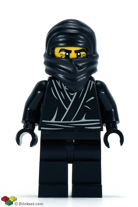 Ninja, Serie 1 (Nur Minifigur, ohne Ständer und Zubehör)