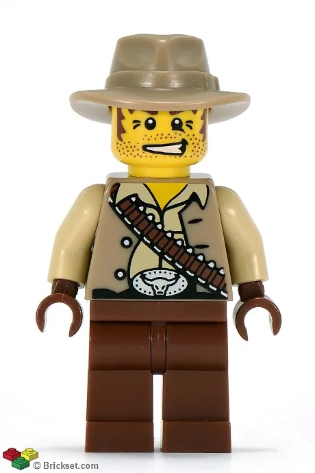 Cowboy, Serie 1 (Nur Minifigur, ohne Ständer und Zubehör)