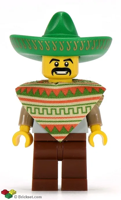 Mariachi / Maraca Man, Serie 2 (Nur Minifigur, ohne Ständer und Zubehör)