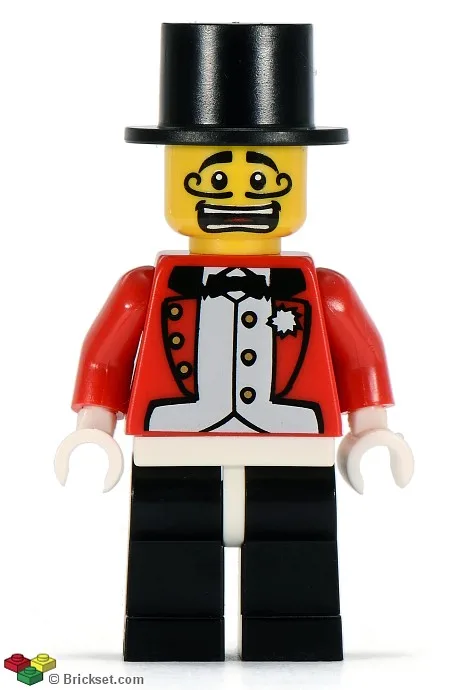 Zirkusdirektor, Serie 2 (Nur Minifigur, ohne Ständer und Zubehör)