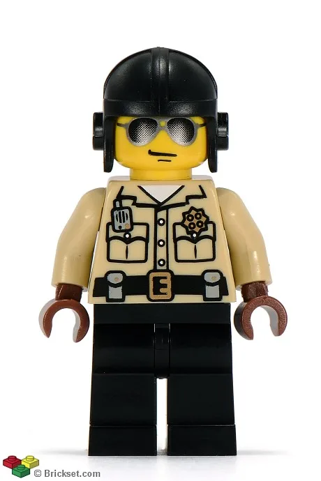 Verkehrspolizist, Serie 2 (Nur Minifigur, ohne Ständer und Zubehör)