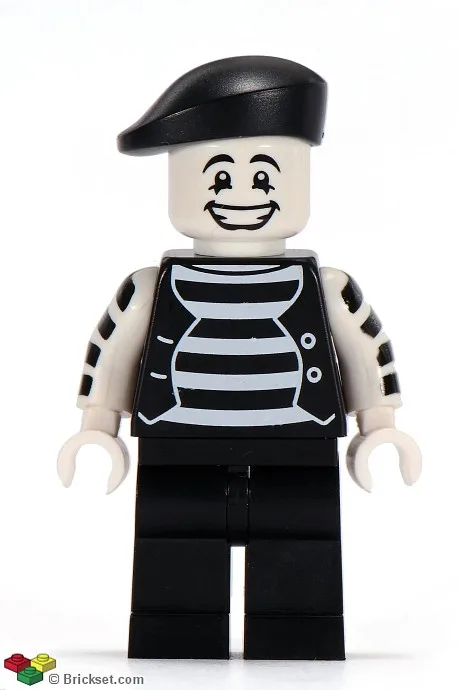 Pantomime, Serie 2 (Nur Minifigur, ohne Ständer und Zubehör)