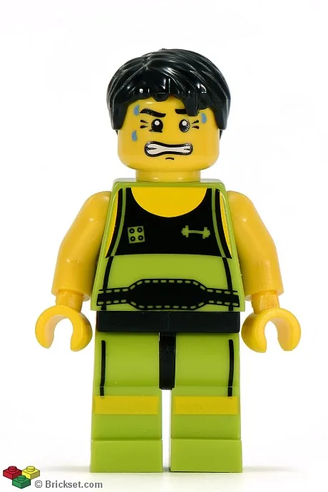Gewichtheber, Serie 2 (Nur Minifigur, ohne Ständer und Zubehör)