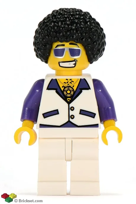 Disco Dude, Serie 2 (Nur Minifigur, ohne Ständer und Zubehör)