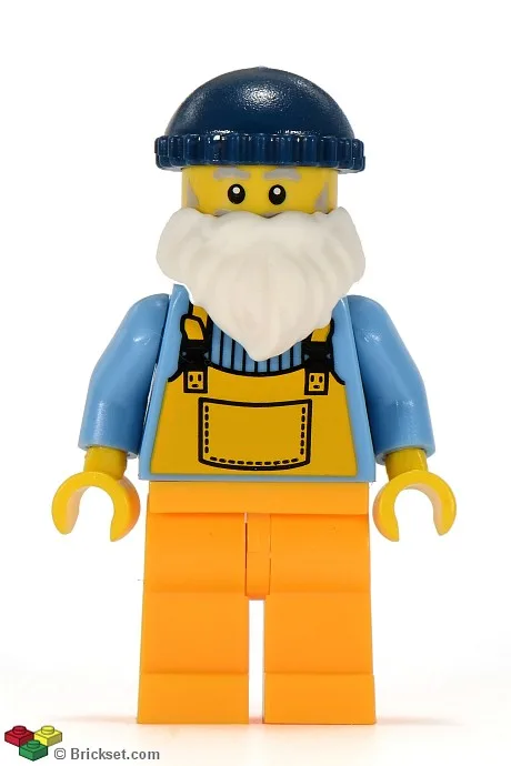 Pêcheur, Série 3 (Minifigurine uniquement, sans support ni accessoires)