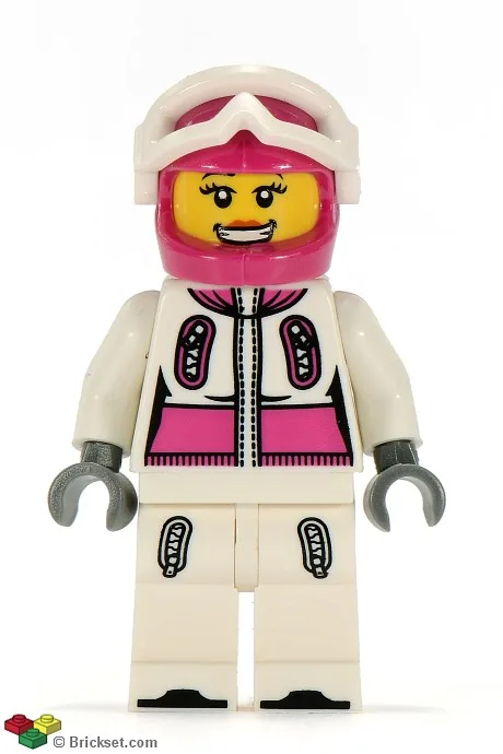 Snowboardeur, Série 3 (Minifigurine uniquement, sans support ni accessoires)