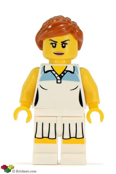 Joueur de tennis, série 3 (figurine seule, sans support ni accessoires)