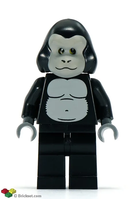 Gorilla Suit Guy, Serie 3 (Minifiguur zonder standaard en accessoires)